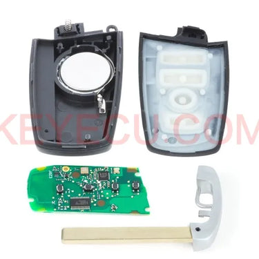 Blue YGOHUF5662, YGOHUF5767, YGOHUF5661 Smart Remote Key Fob 3 Button 315MHz/433MHZ/868MHZ PCF7953 / PCF7945 for BMW F Chassis FEM / BDC CAS4 CAS4+